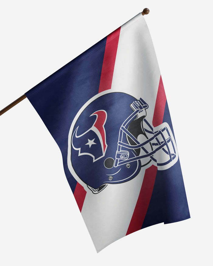 Houston Texans Helmet Vertical Flag FOCO - FOCO.com