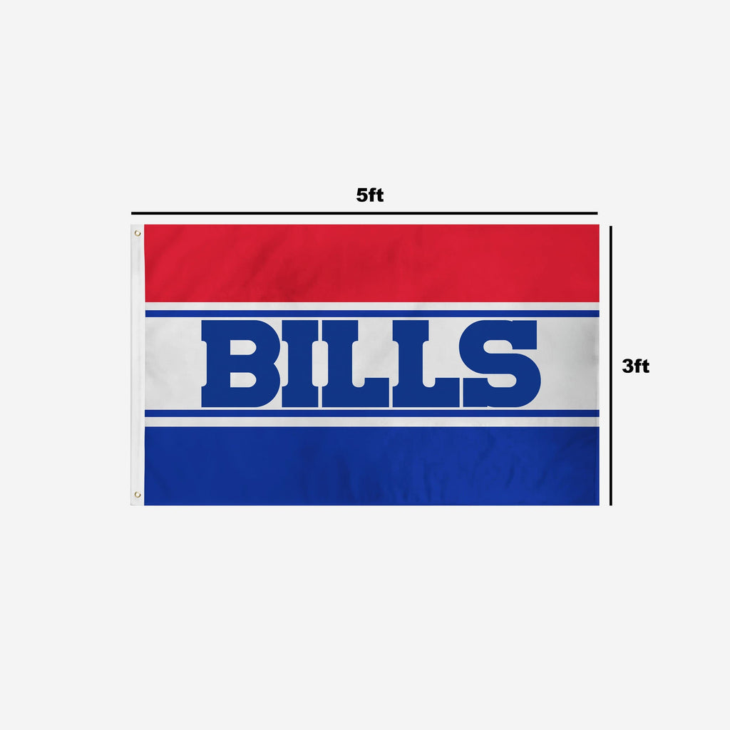 FOCO Buffalo Bills Horizontale Flagge 4