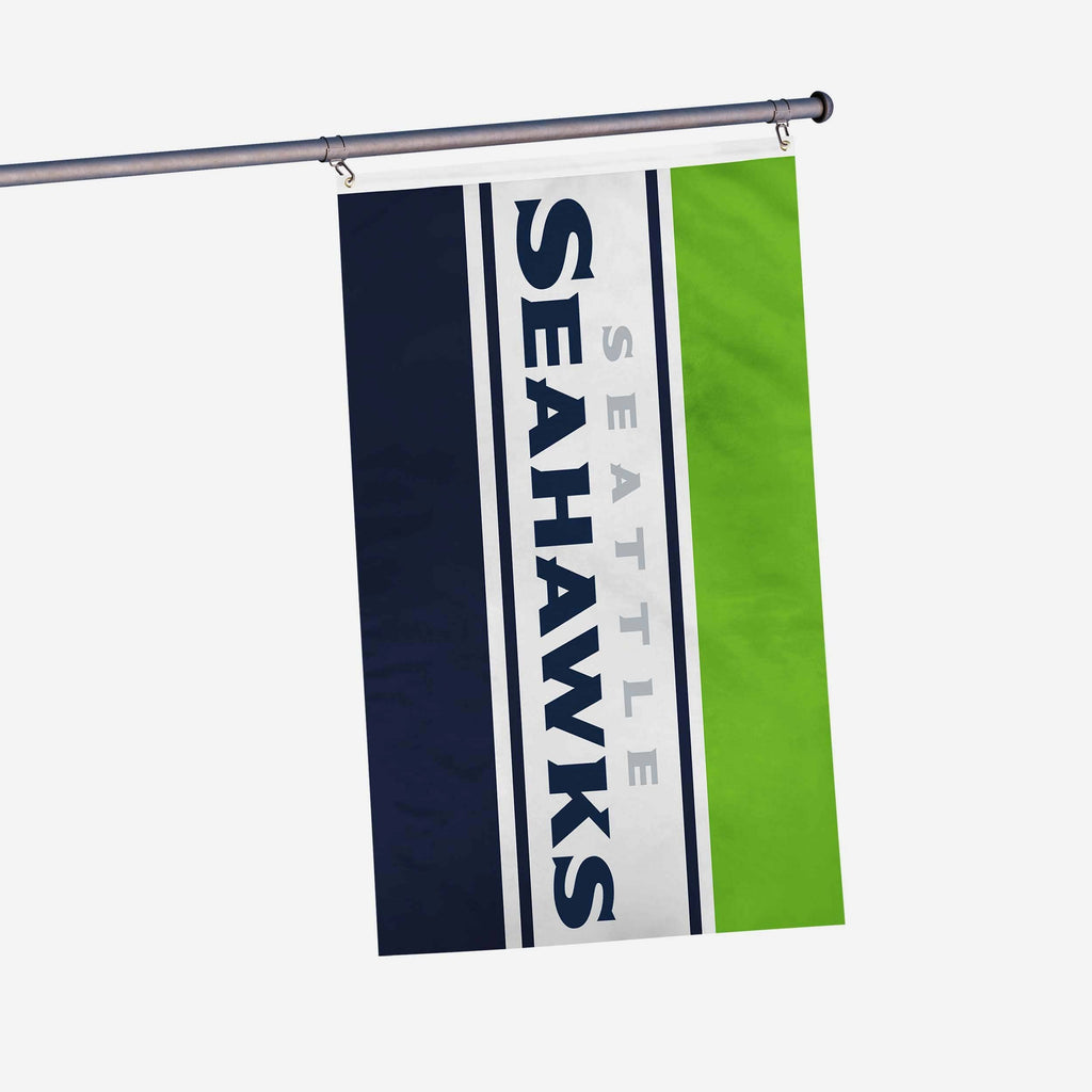 FOCO Seattle Seahawks Horizontal Flag 2