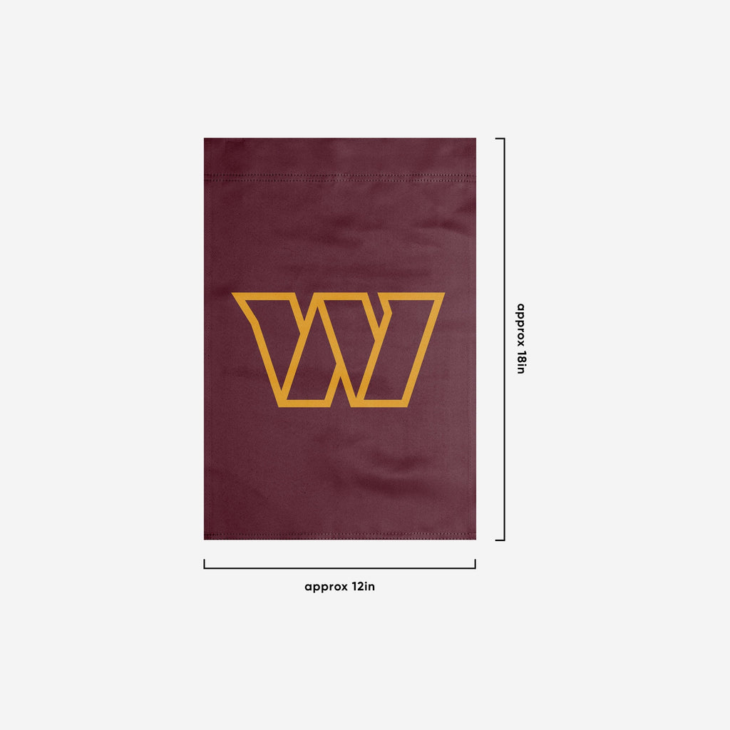 Bandiera Da Giardino WinCraft – Washington DC United – 31,8x45,7 Cm Con Supporto Da 101,6 Cm – 100% Poliestere – Ufficiale MLS