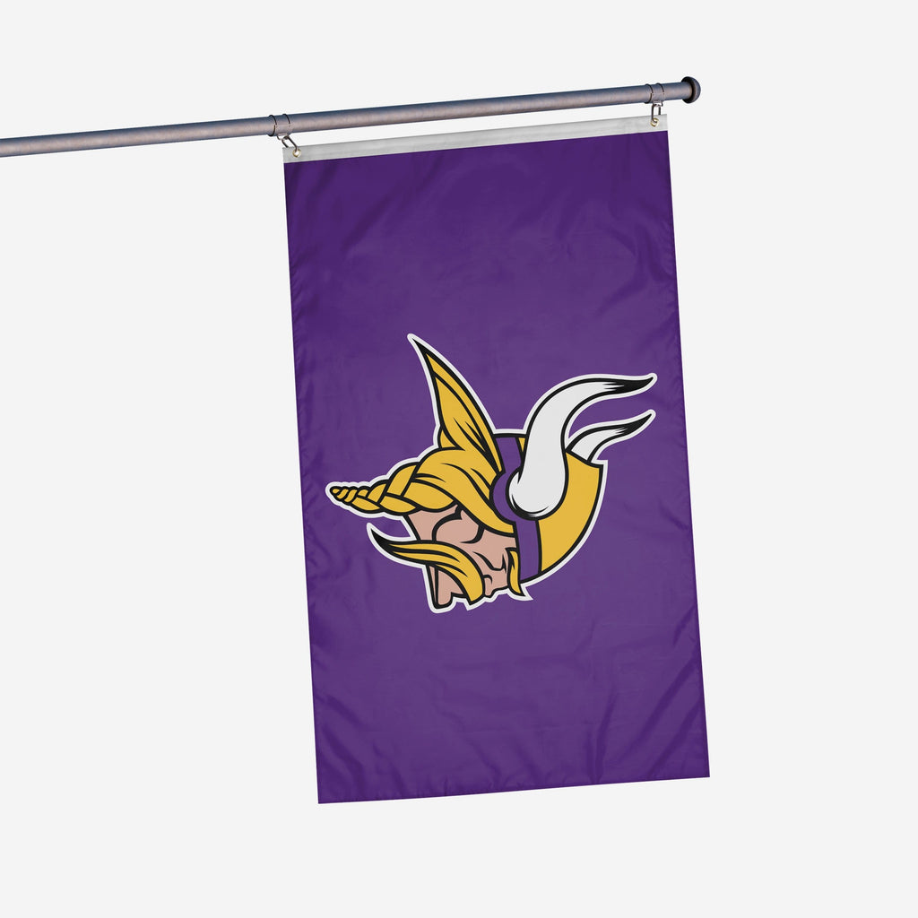 Minnesota Vikings Solid Horizontal Flag FOCO - FOCO.com