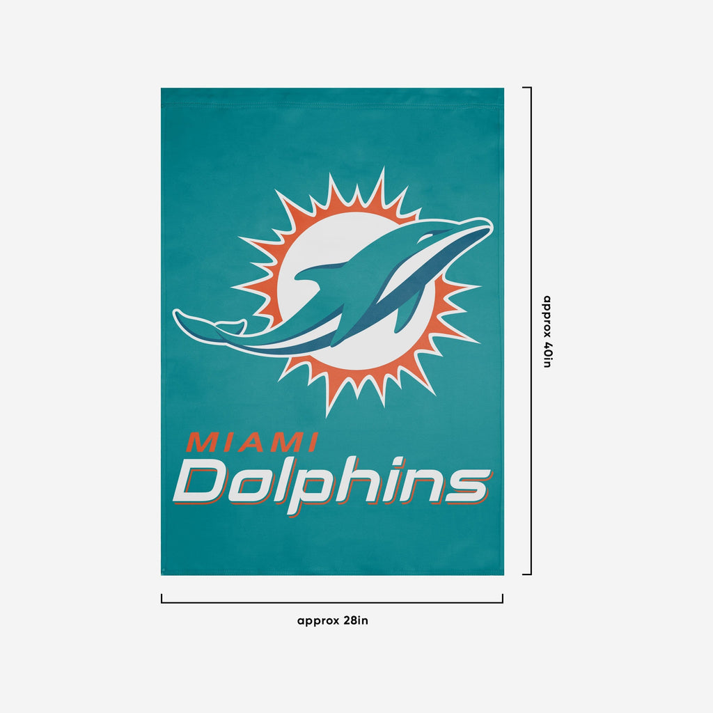 FOCO Miami Dolphins Vertical Flag 4