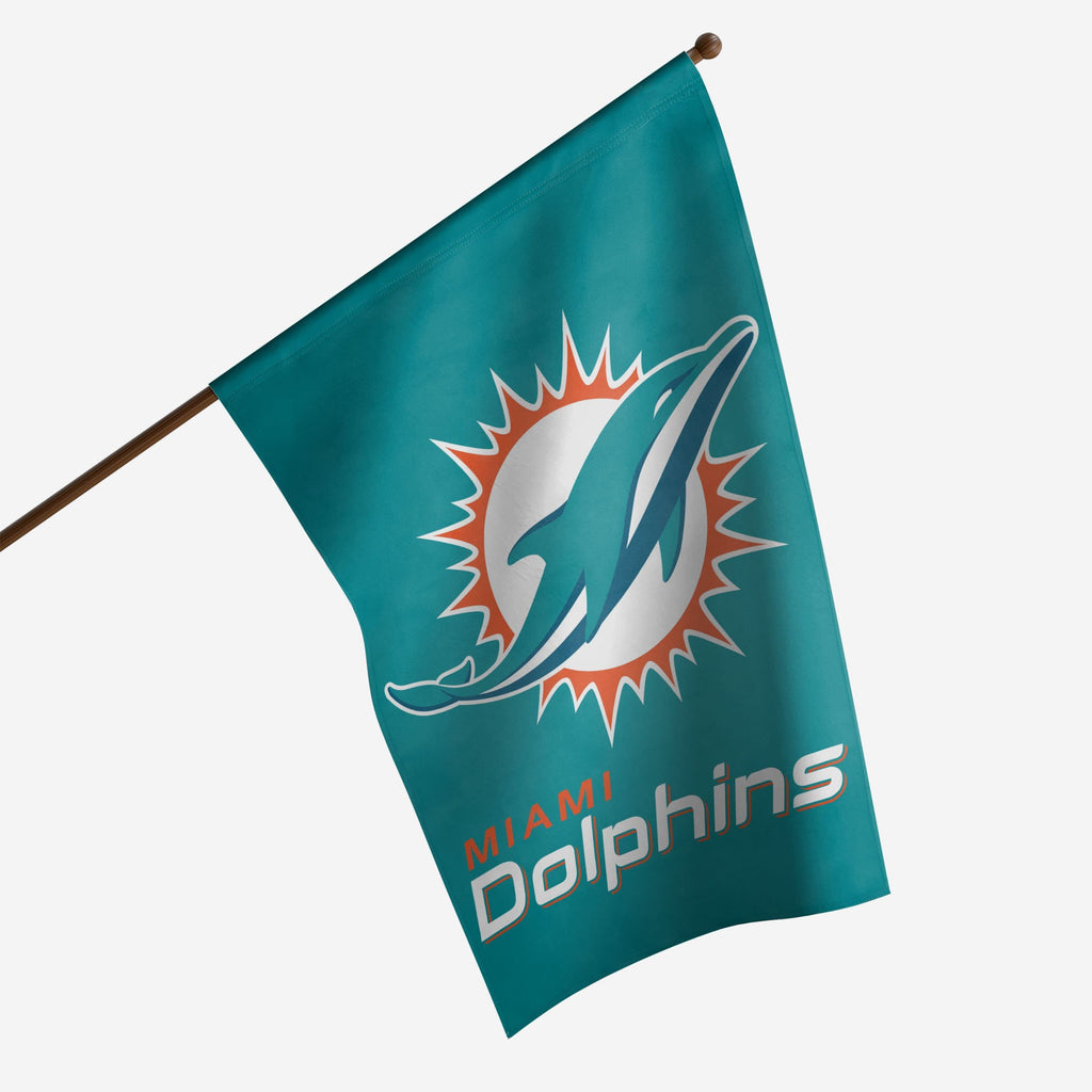 FOCO Miami Dolphins Vertical Flag 2
