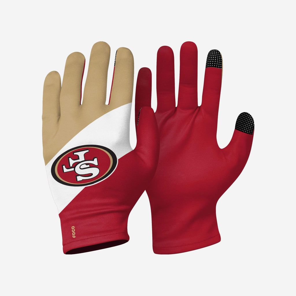 San Francisco 49ers Pack Reusable Stretch Gloves