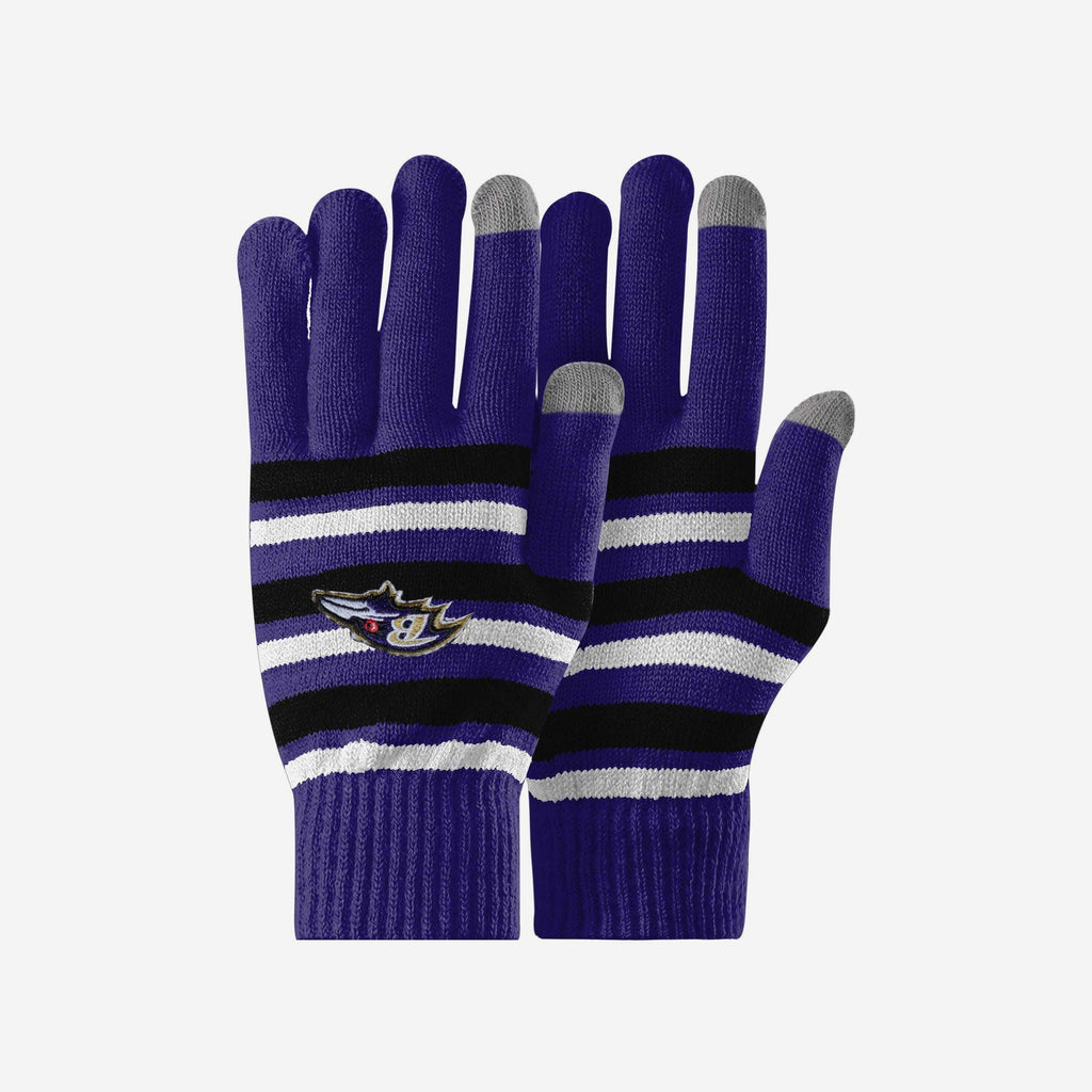 Baltimore Ravens Stretch Gloves FOCO