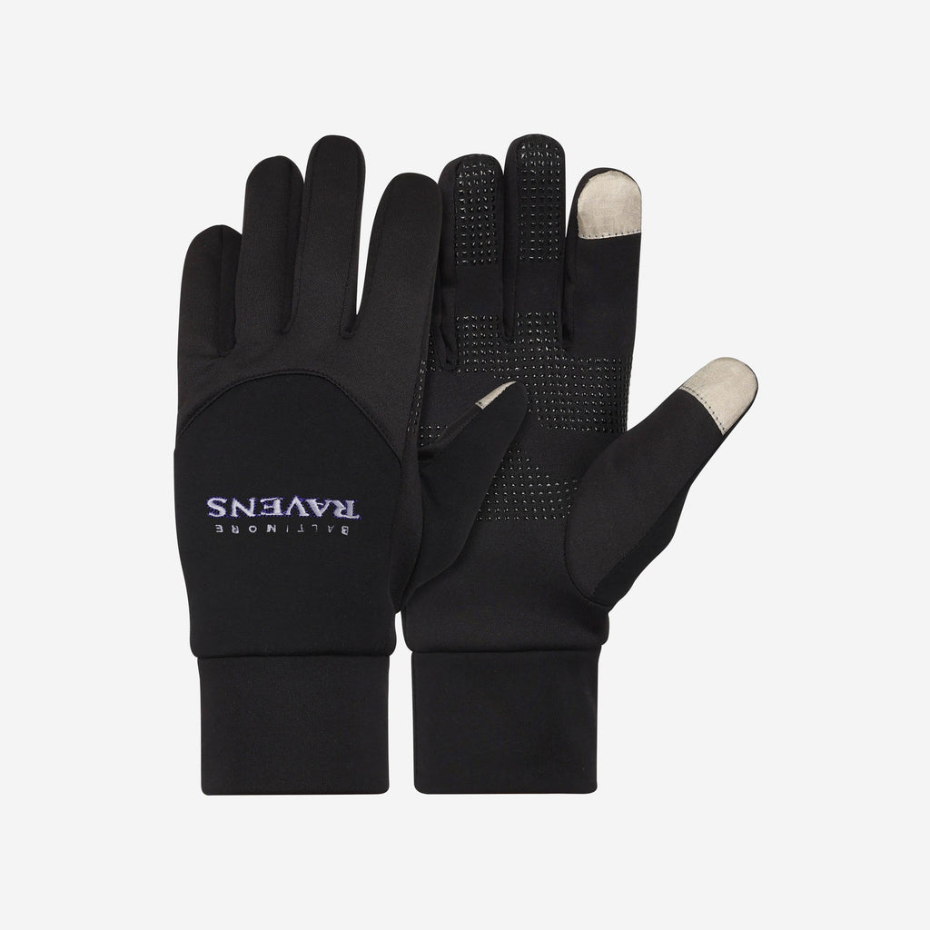 FOCO Baltimore Ravens Wordmark Neoprene Gloves Unisex 2