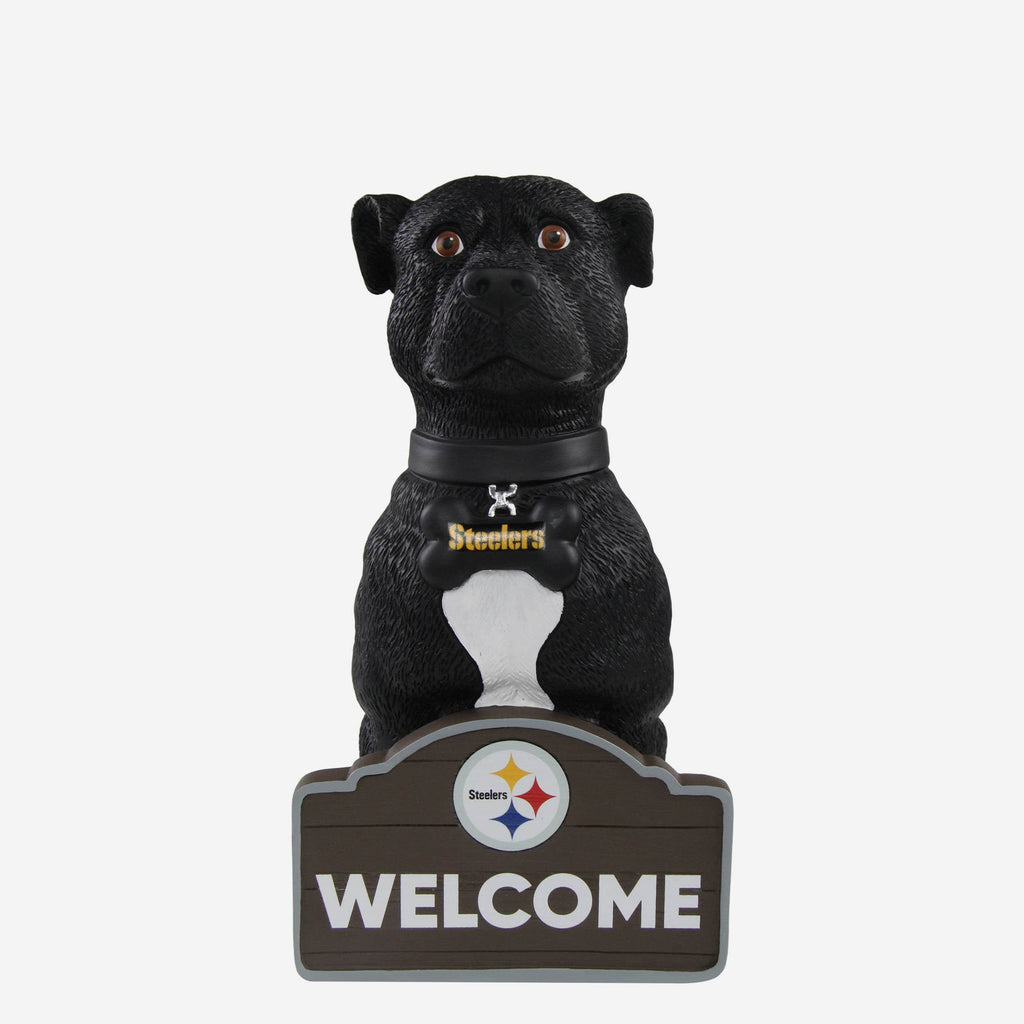 Pittsburgh Steelers American Staffordshire Terrier Statue FOCO - FOCO.com