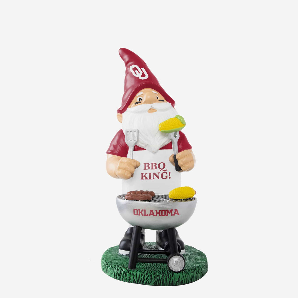 FOCO Oklahoma Sooners Grill Gnome Multicolor 2