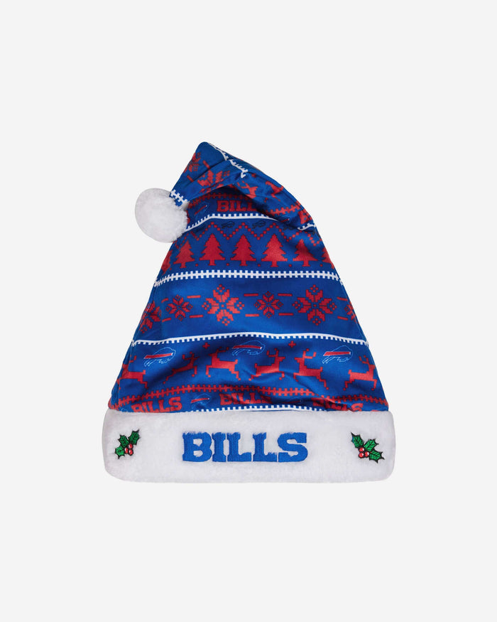 Buffalo Bills Family Holiday Santa Hat FOCO - FOCO.com