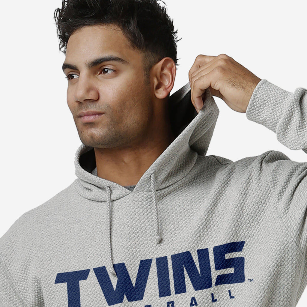 FOCO Minnesota Twins Grau Gewebter Hoodie - XL - Herren 4