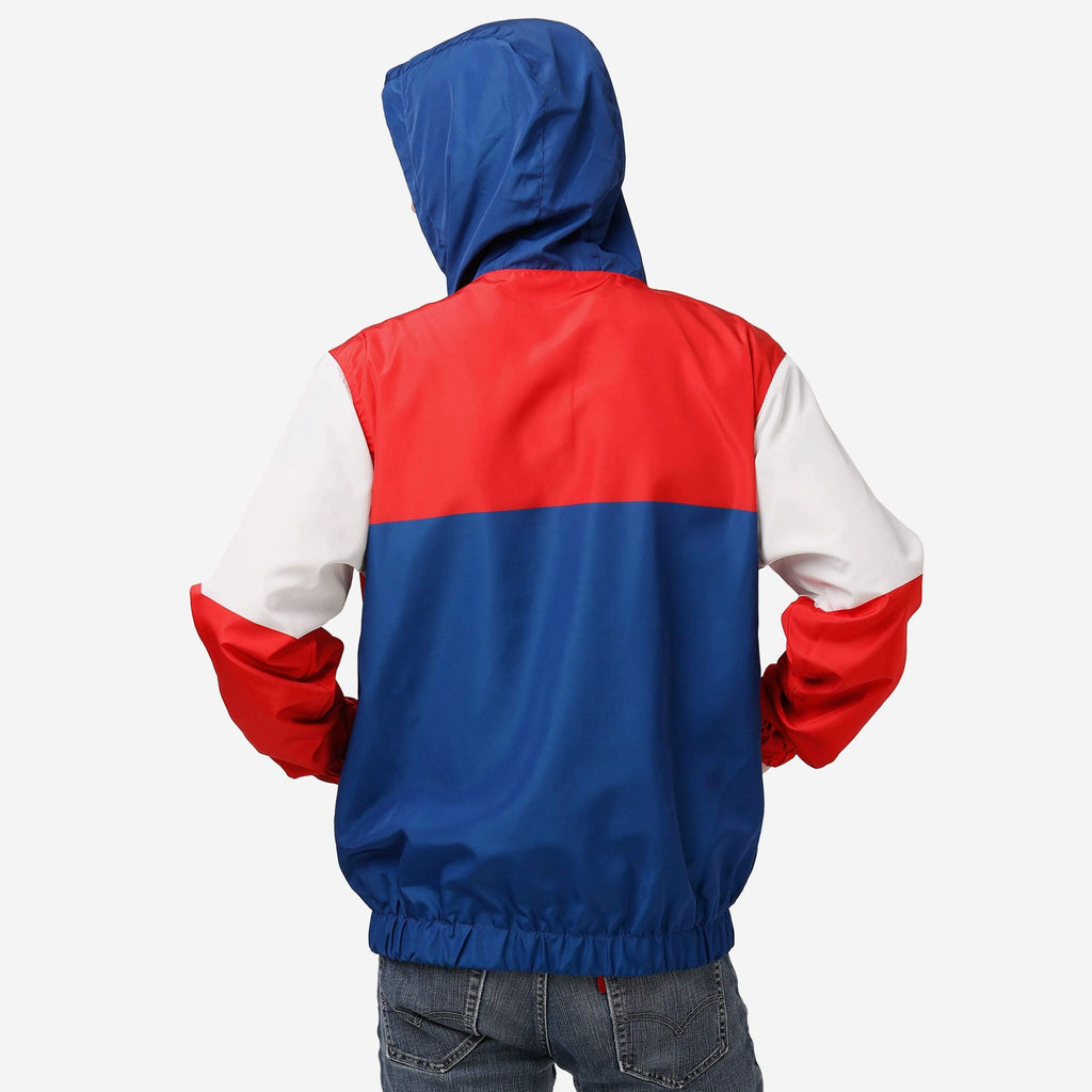 FOCO Chicago Cubs Warm-Up Windbreaker Blue 3XL 3