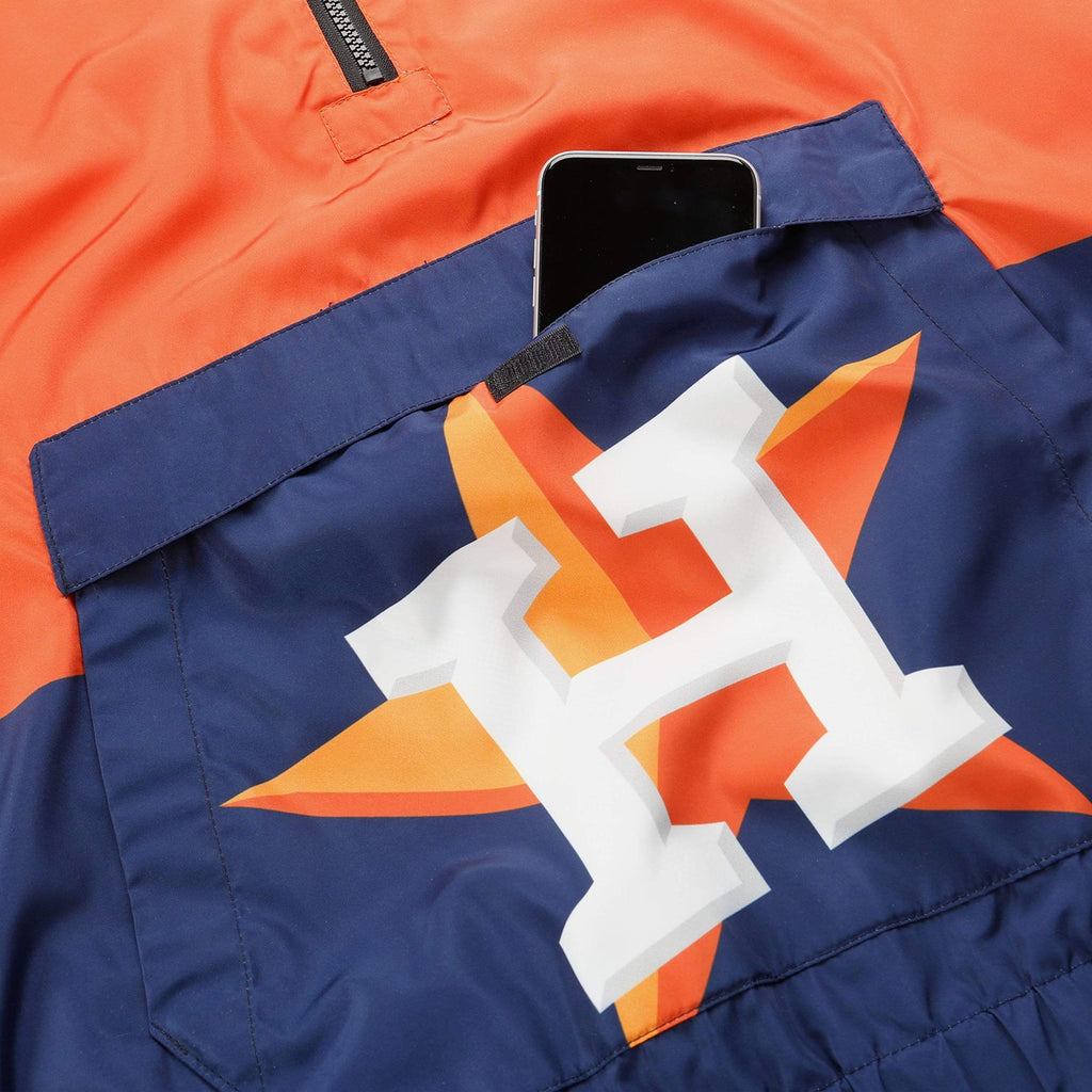 FOCO Houston Astros Warm-Up Windbreaker Navy 2XL 4