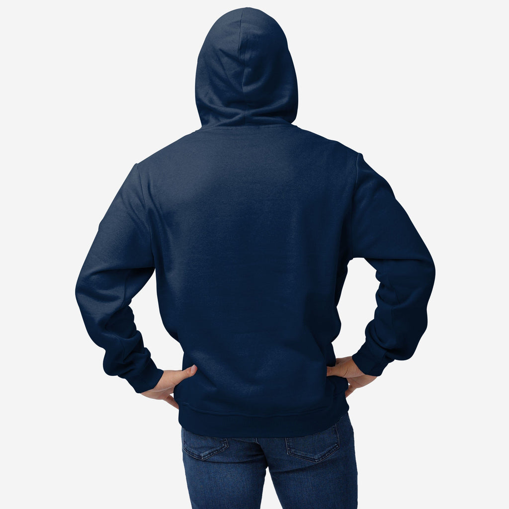 FOCO Virginia Cavaliers Solid Hoodie Blue M Men 3