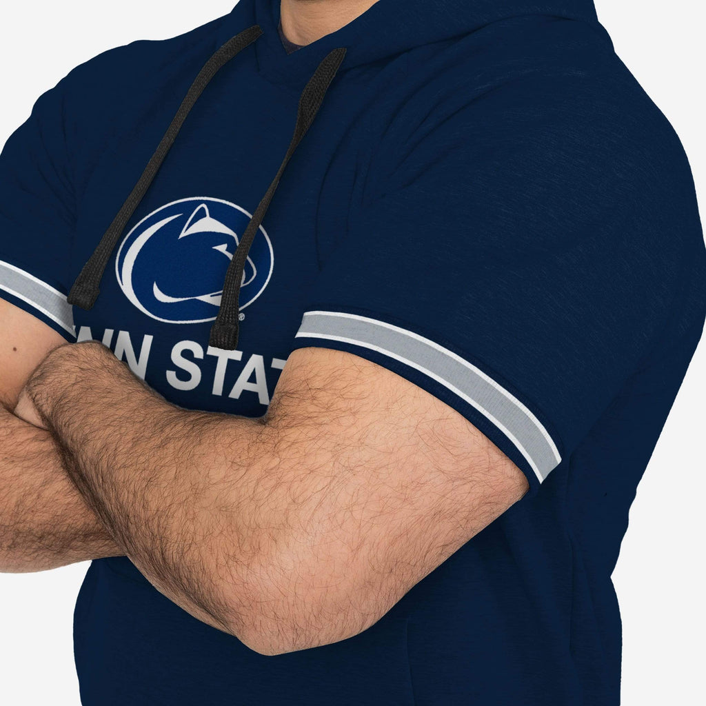 FOCO Penn State Nittany Lions Short Sleeve Hoodie Navy 2XL 4