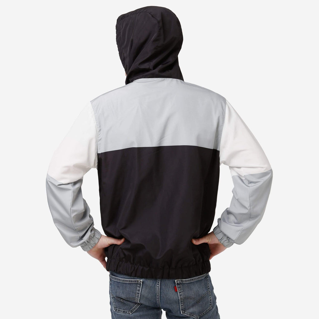 FOCO Las Vegas Raiders Warm-Up Windbreaker Black/Size S 3