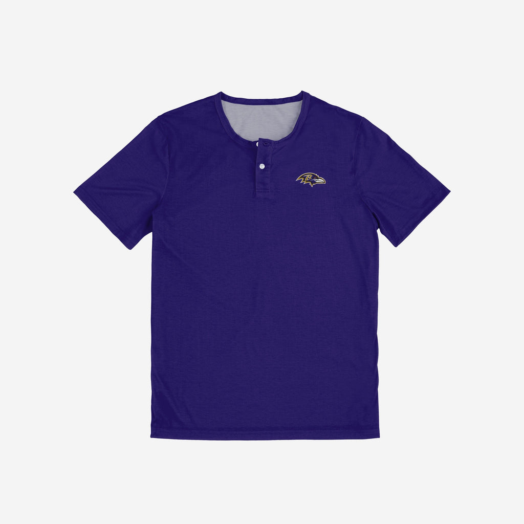 FOCO Baltimore Ravens Henley Purple S 4