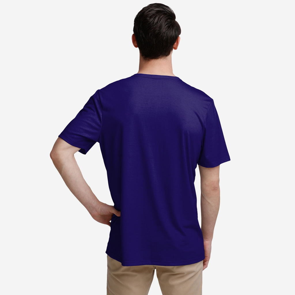 FOCO Baltimore Ravens Henley Purple S 3