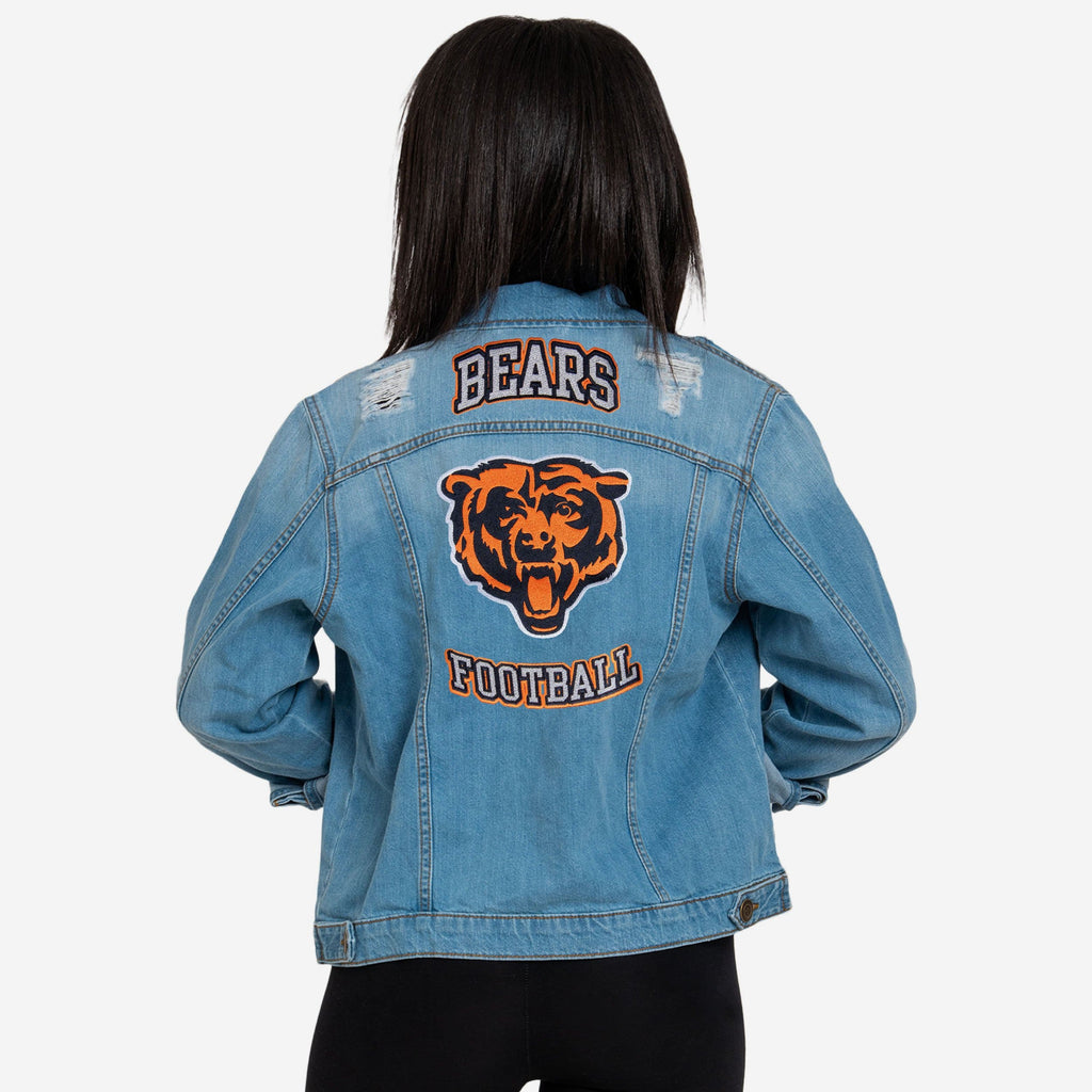 Chicago Bears Womens Denim Days Jacket FOCO