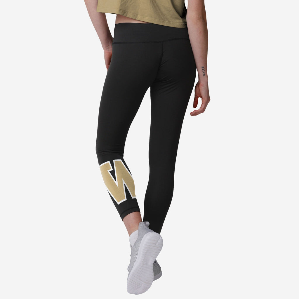 FOCO Washington Huskies Calf Logo Legging Black S 3