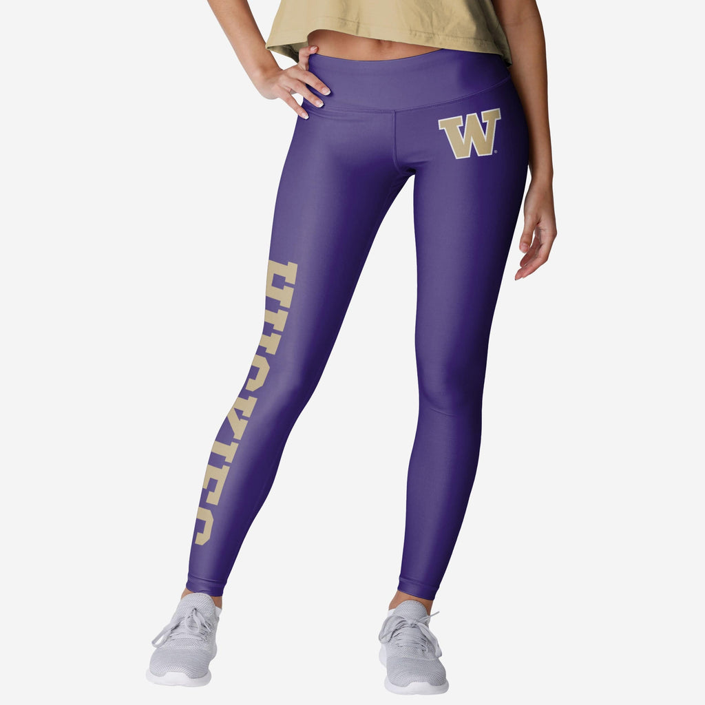 FOCO Washington Huskies Solid Big Wordmark Legging M 2