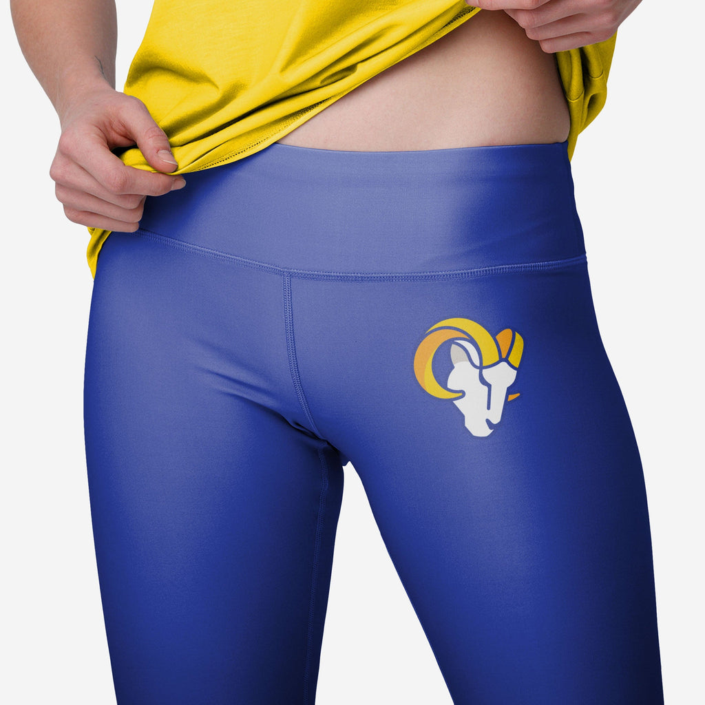 FOCO Los Angeles Rams Solid Big Wordmark Legging Blue XL 4