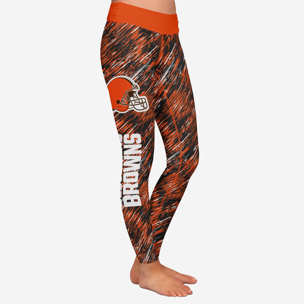 FOCO Cleveland Browns Damen Static Rain Legging - XL 2