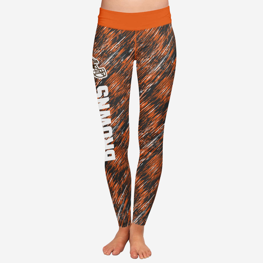 FOCO Cleveland Browns Damen Static Rain Legging - XL 3