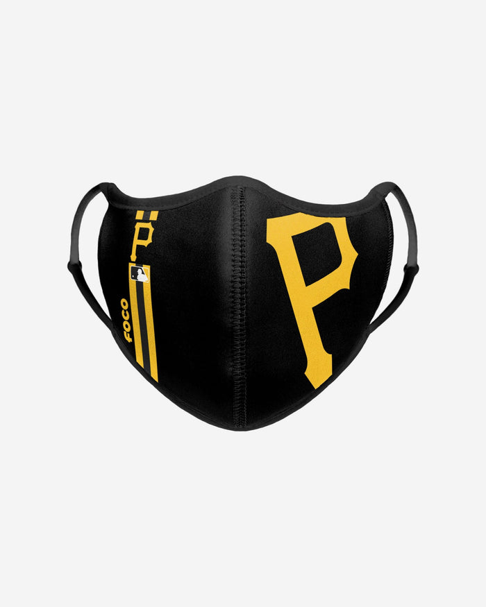 Pittsburgh Pirates On-Field Adjustable Black Sport Face Cover FOCO - FOCO.com