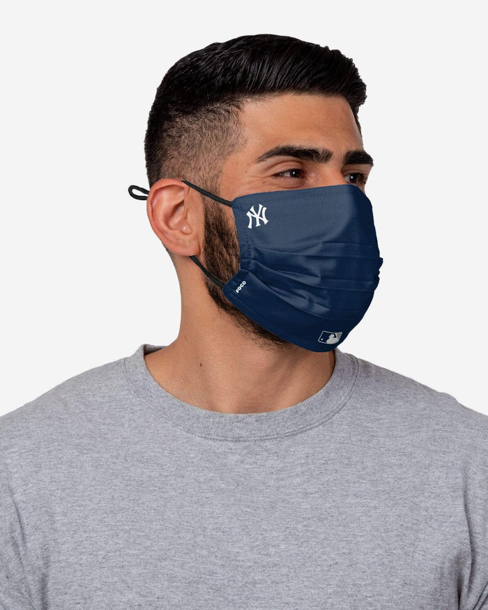 New York Yankees On-Field Gameday Adjustable Face Cover FOCO - FOCO.com