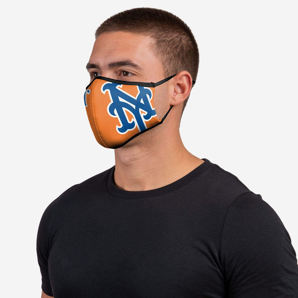 FOCO New York Mets Face Cover 3 Pack Unisex 3