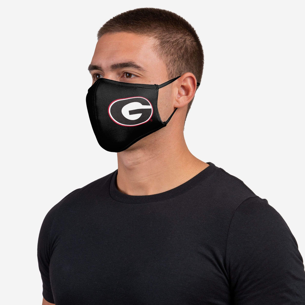 FOCO Georgia Bulldogs Sport Face Cover 3 Pack Unisex 3