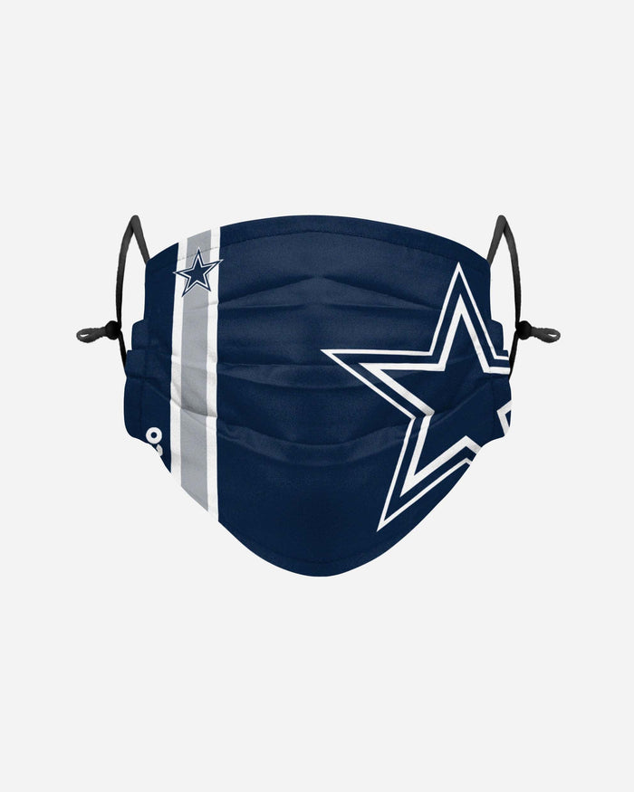 Dallas Cowboys On-Field Sideline Logo Face Cover FOCO Adult - FOCO.com