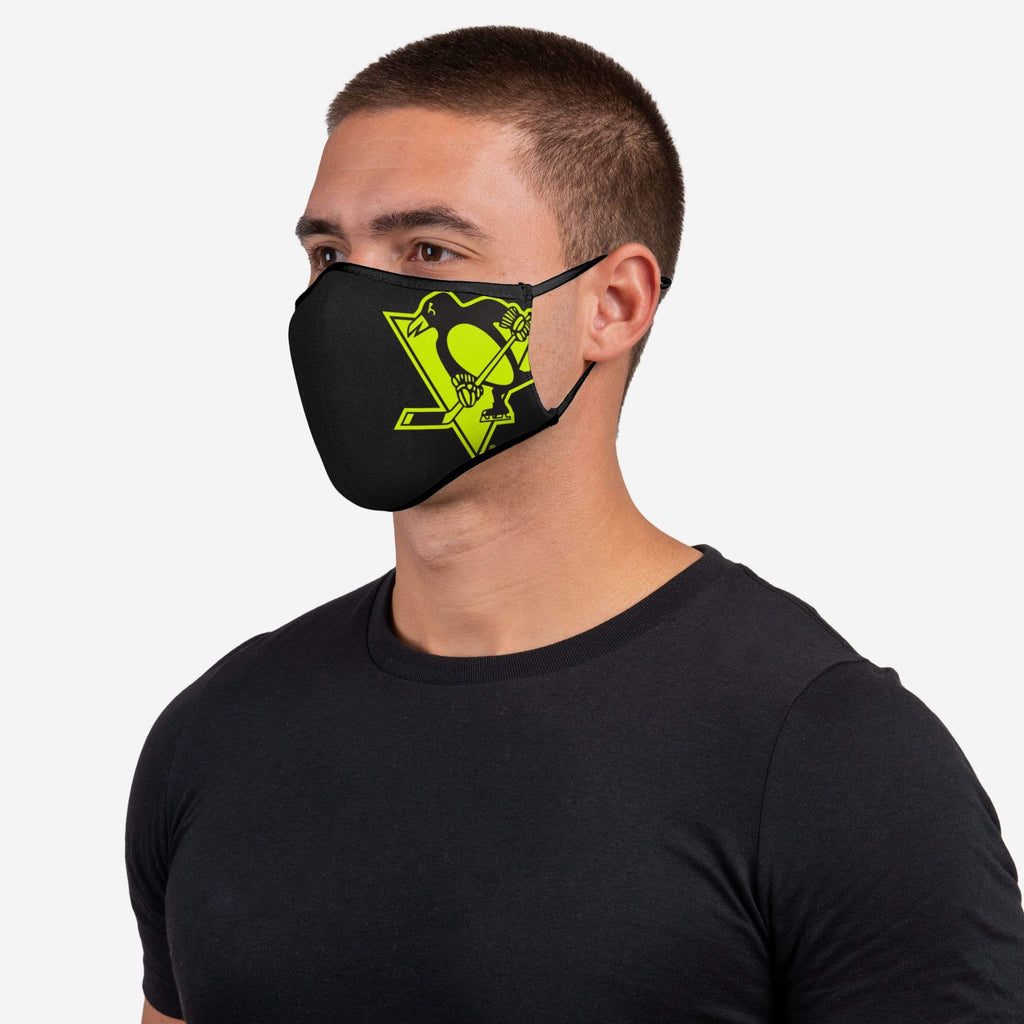 FOCO Pittsburgh Penguins Highlights Sport Face Cover 3 Pack Unisex 3