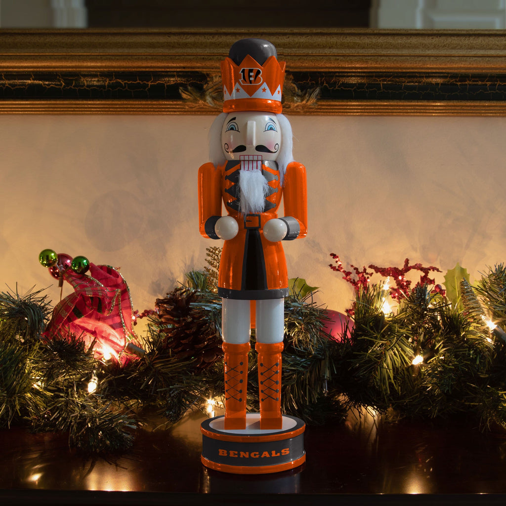 Cincinnati Bengals Team Spirit Nutcracker FOCO