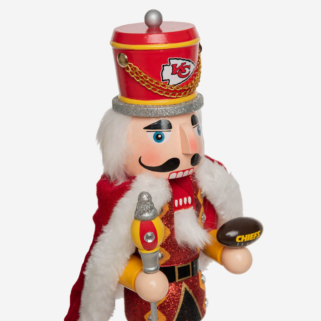Kansas City Chiefs Glitter Nutcracker FOCO