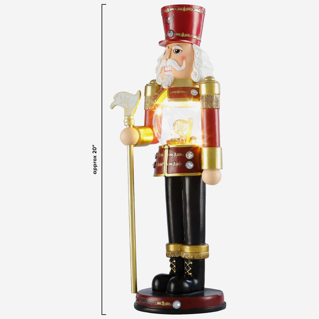 FOCO Tampa Bay Buccaneers Light Up Nutcracker Multicolor 4