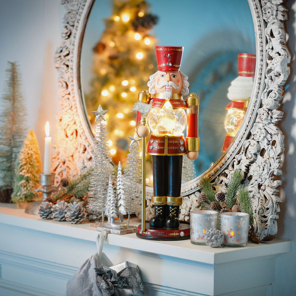 FOCO Tampa Bay Buccaneers Light Up Nutcracker Multicolor 3