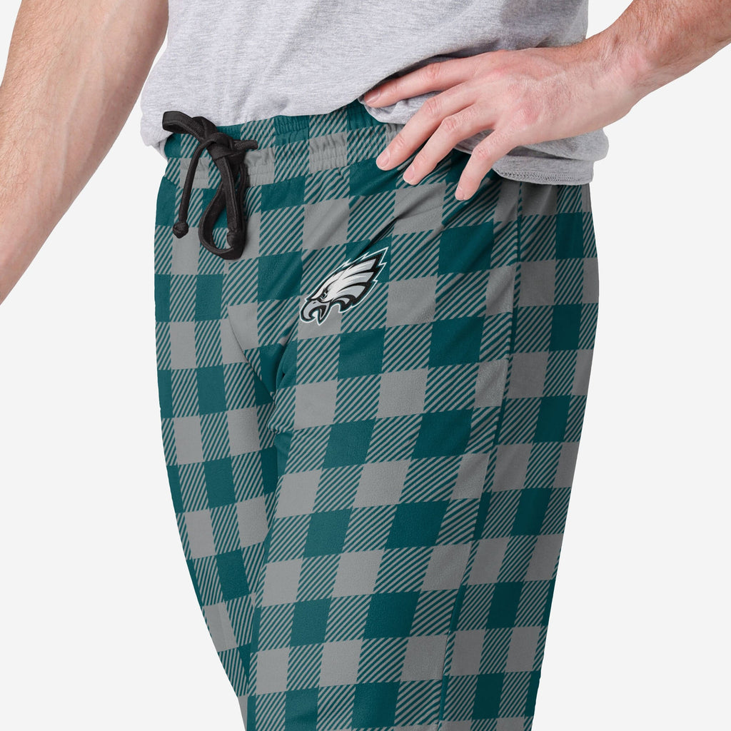 Philadelphia Eagles Buffalo Check Lounge Pants FOCO