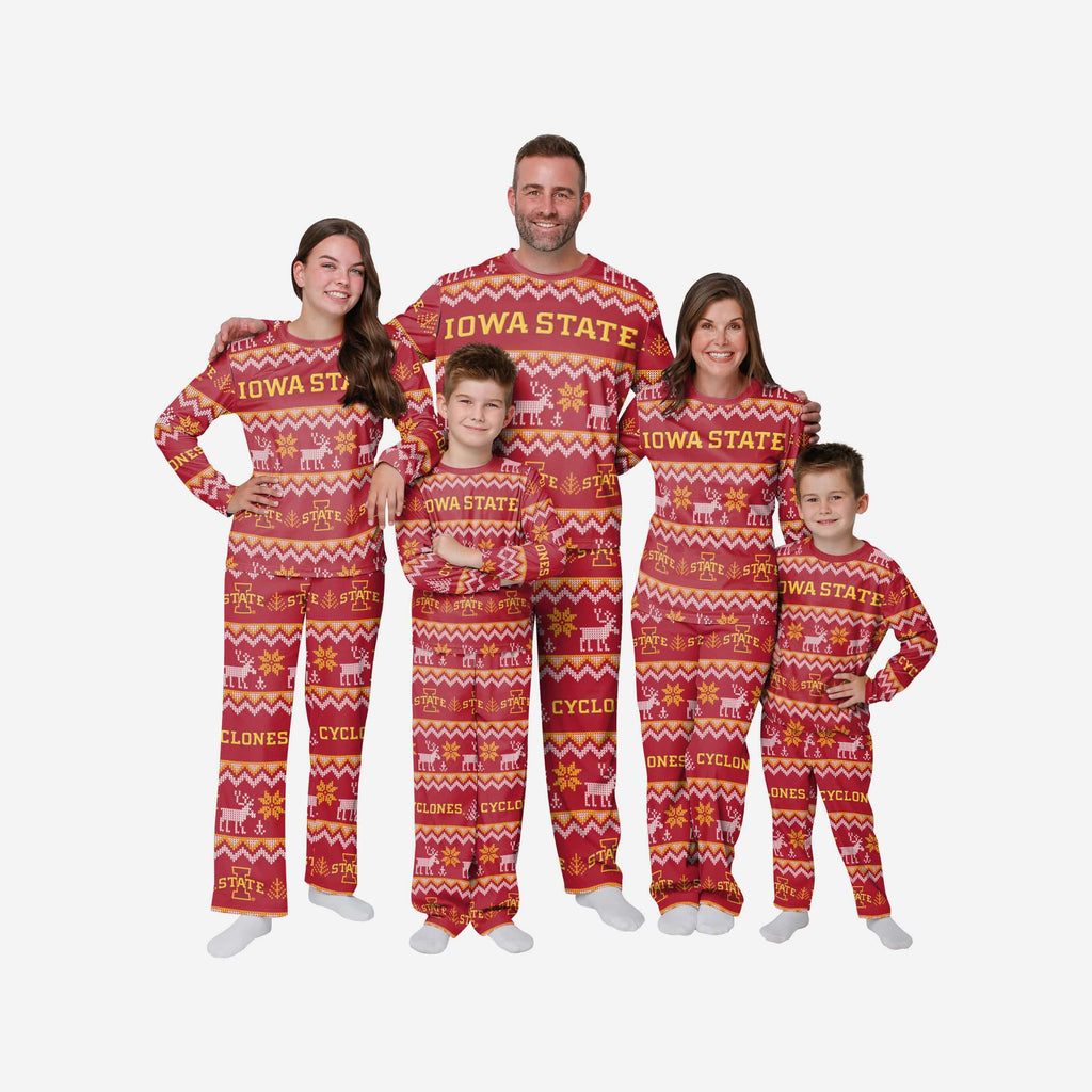 FOCO Iowa State Cyclones Pajama Set Multi XL 4
