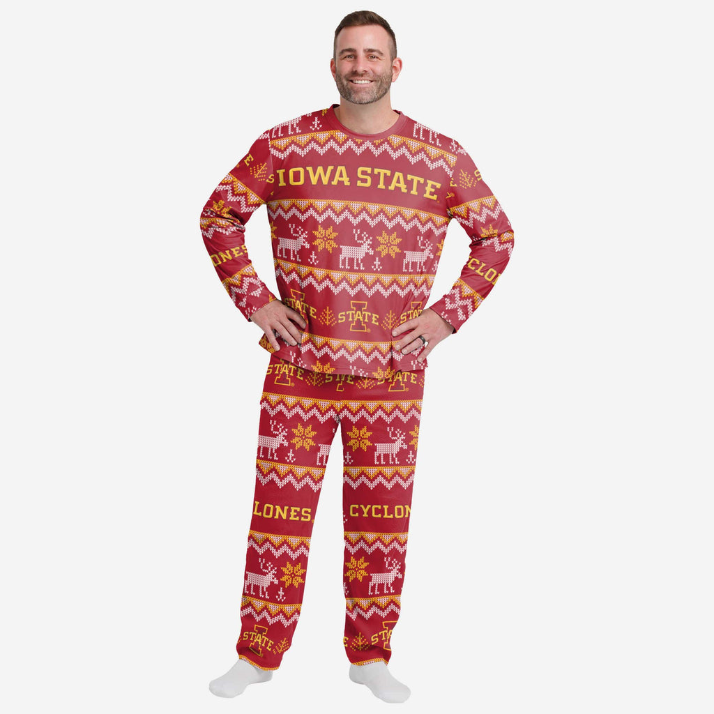 FOCO Iowa State Cyclones Pajama Set Multi XL 2