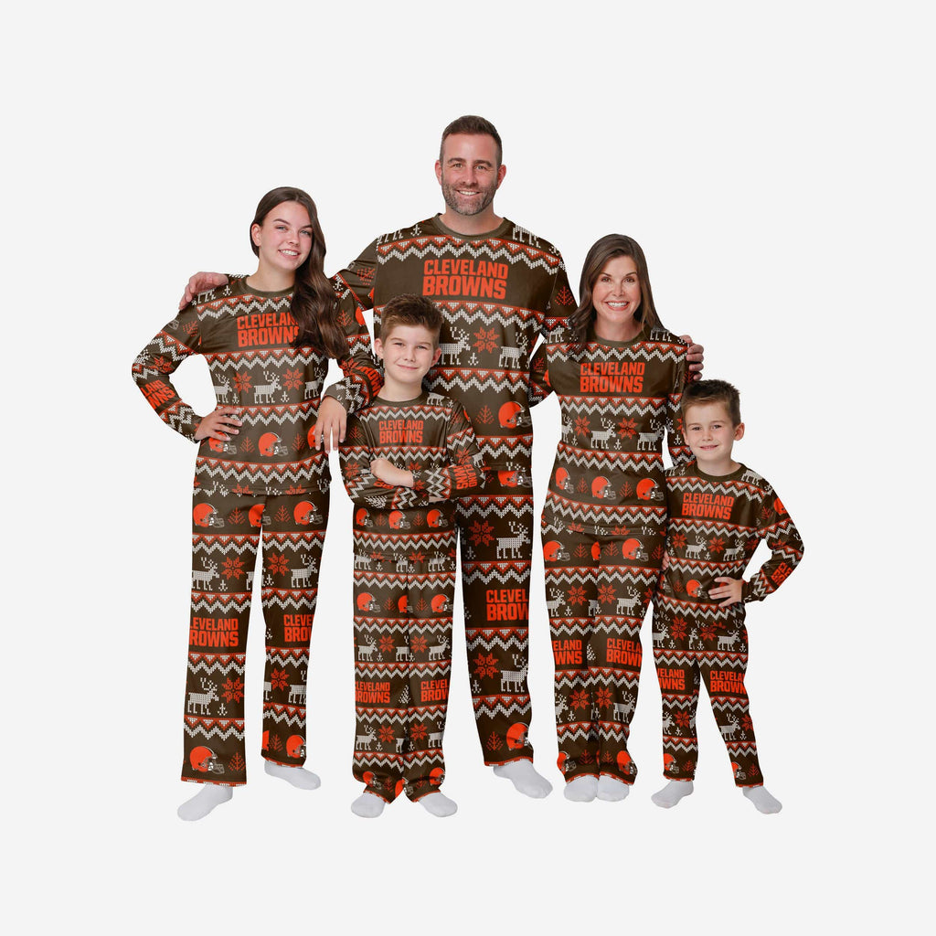 FOCO Cleveland Browns Pajama Set Multi 2XL 4