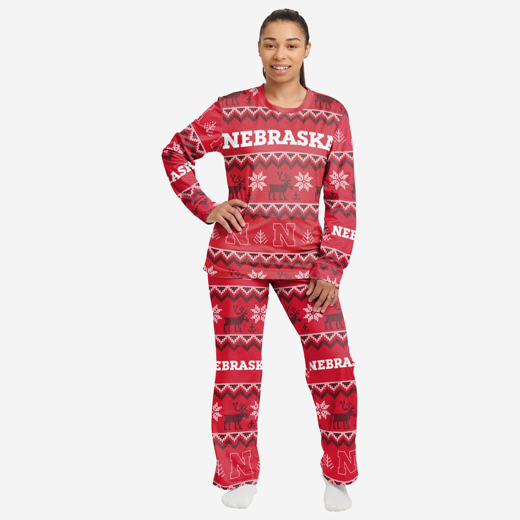FOCO Nebraska Cornhuskers Pajamas Red XL 2