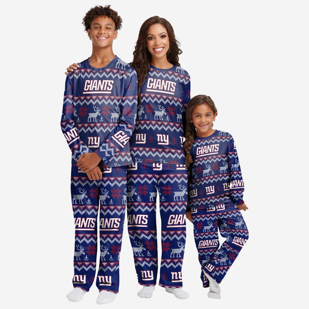FOCO New York Giants Pajamas Blue M 4