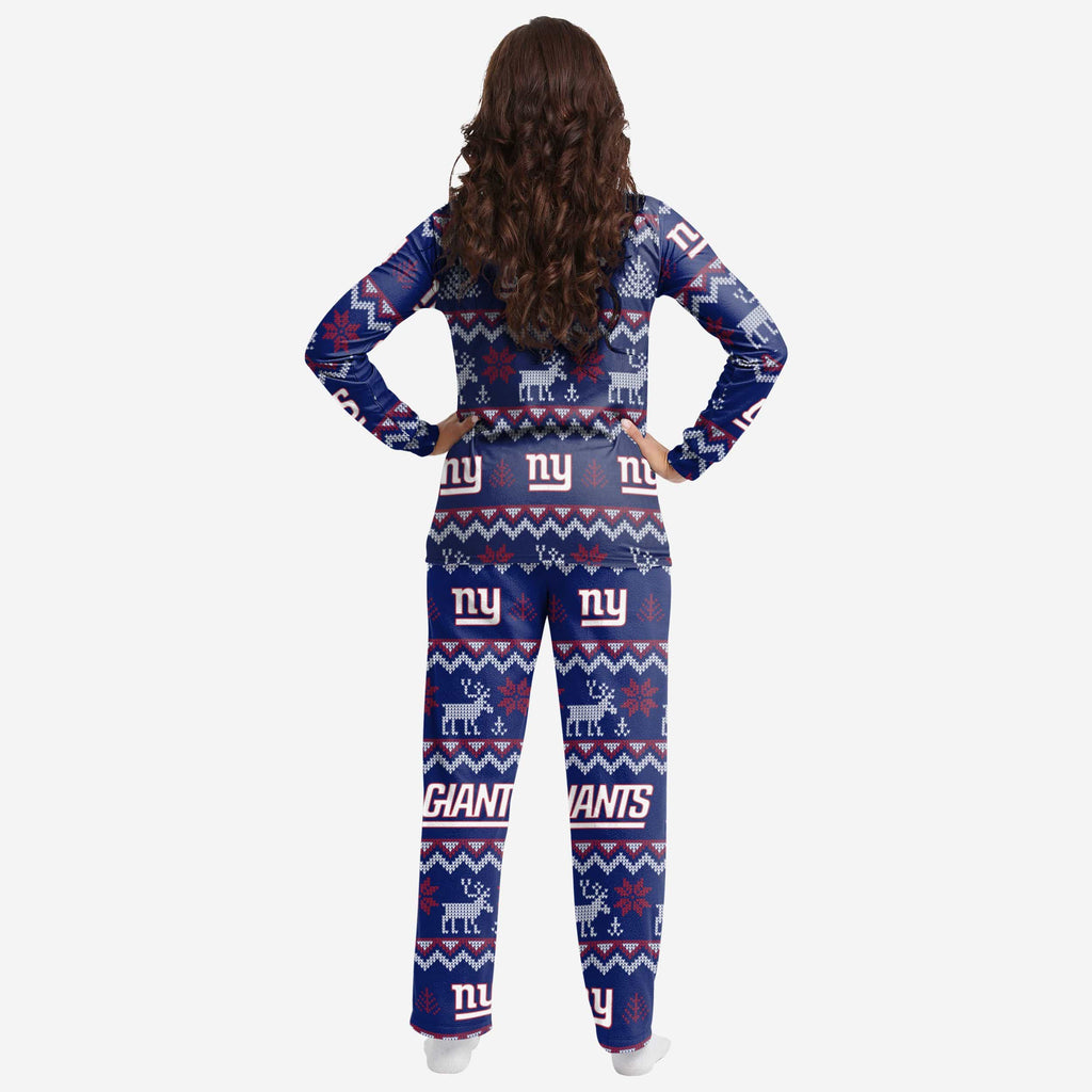 FOCO New York Giants Pajamas Blue M 3