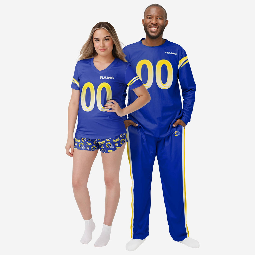 FOCO Gameday Ready Pajama Set Blue L 4