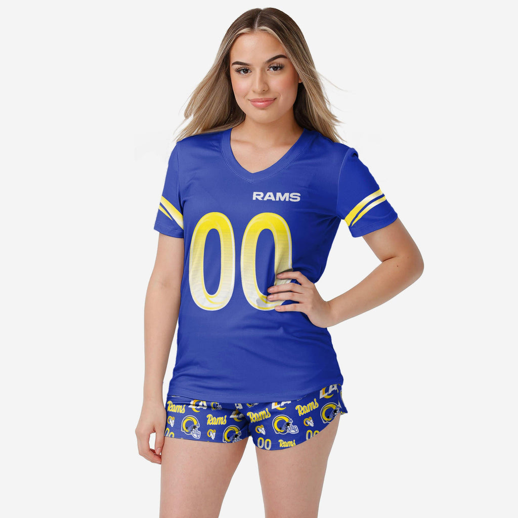 FOCO Gameday Ready Pajama Set Blue L 2