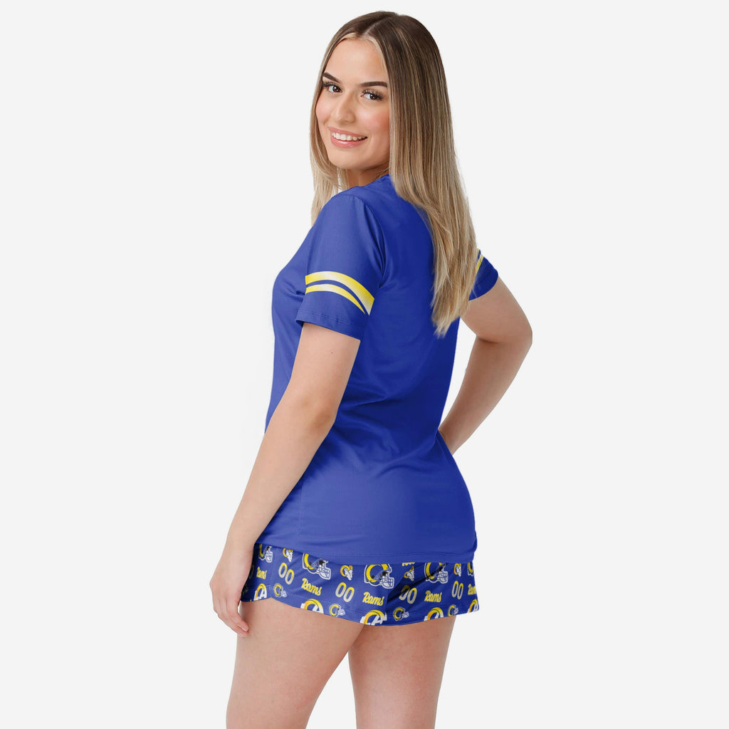 FOCO Gameday Ready Pajama Set Blue L 3