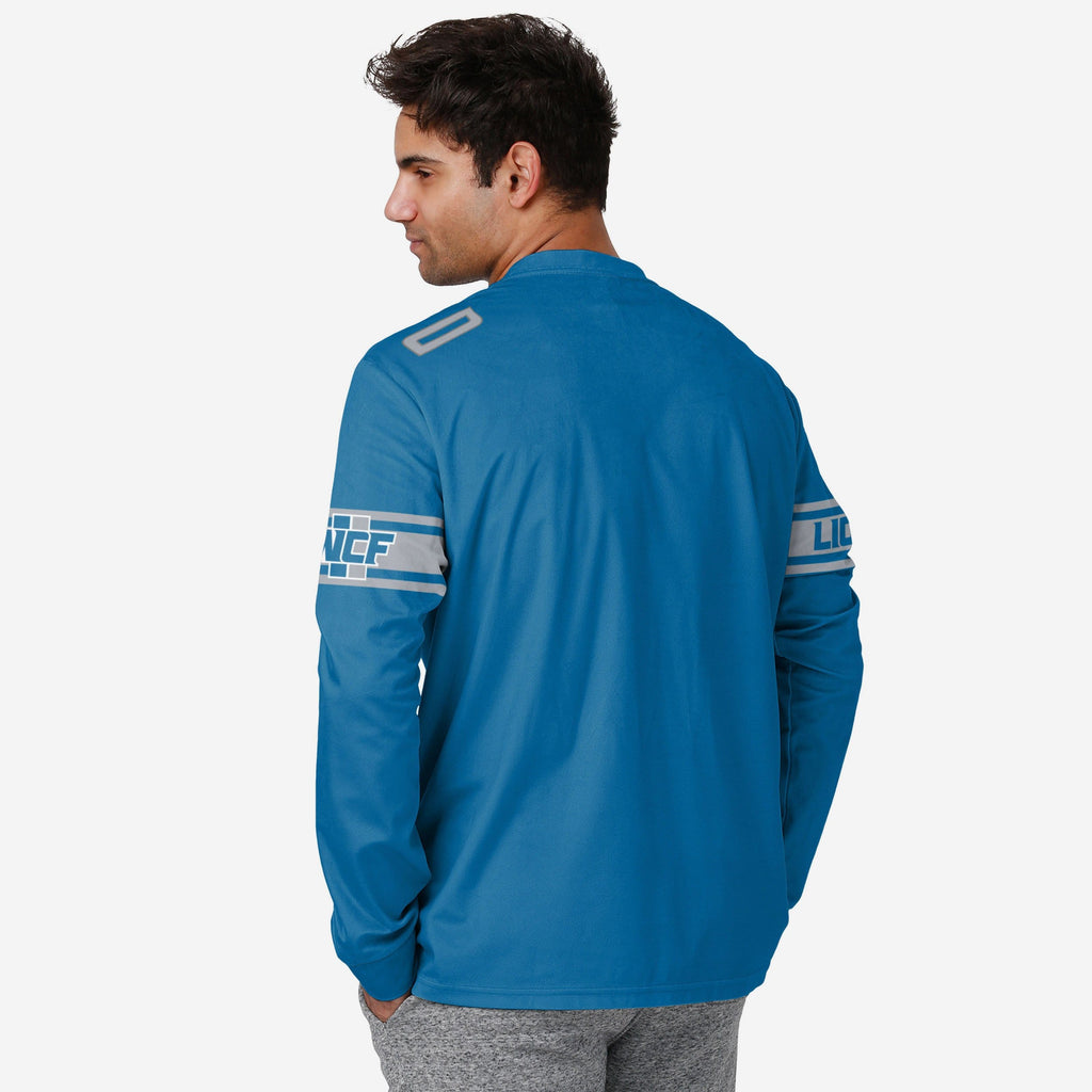 FOCO Detroit Lions Lounge Shirt Blue S Men 3