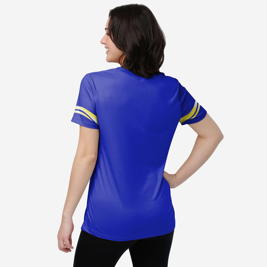 FOCO Gameday Ready Lounge Shirt Women's Blue L 3