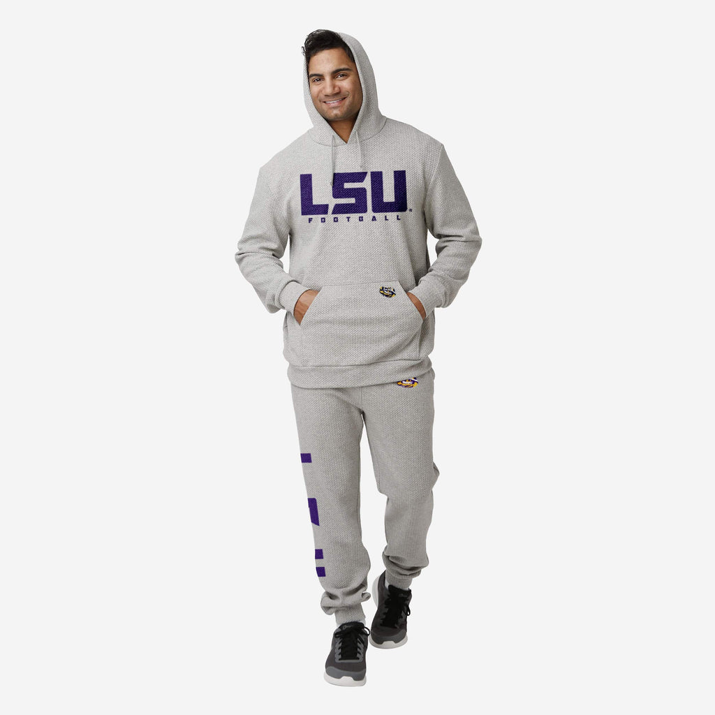 FOCO LSU Tigers Joggers Gray 2XL 3
